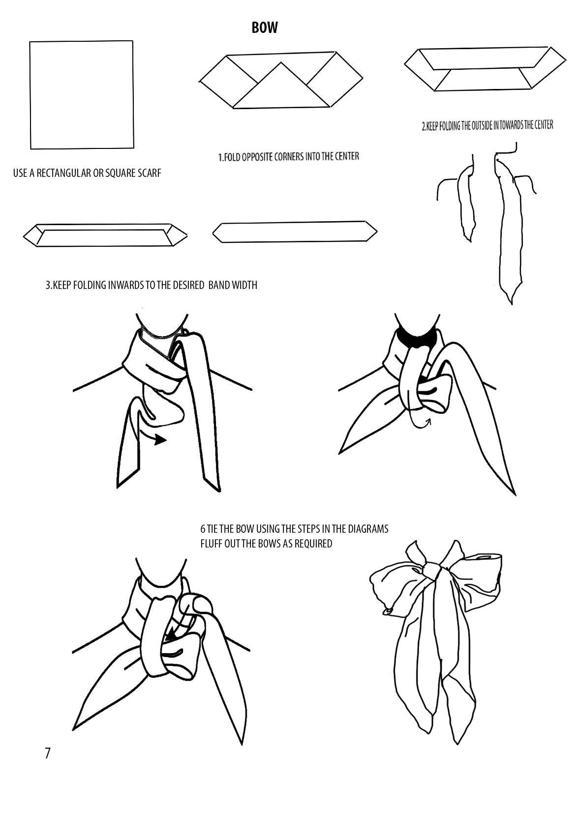Scarf Styling Booklet