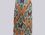 Boys, Orange Diamonds, 100% Silk Twill Tie