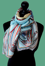 generations birds-silk scarf-rita white irish print designer