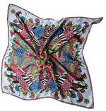 Flower Burst, Silk Scarf