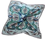 green eyes silk scarf rita white irish luxury fashion print designer