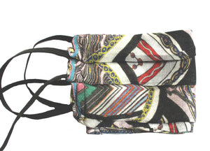 Turban Print. Modal /Wool Facemask